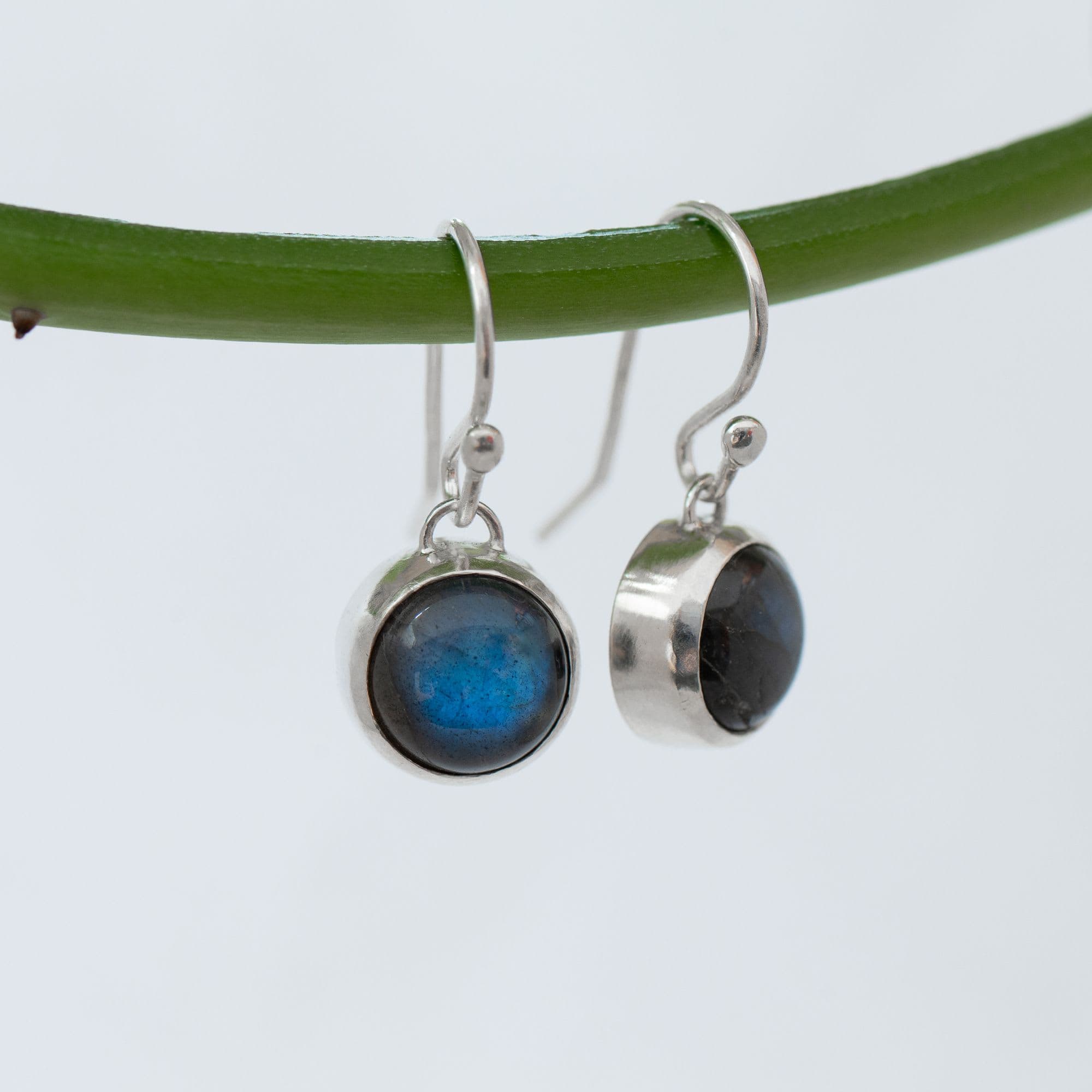 Oorbellen met labradoriet